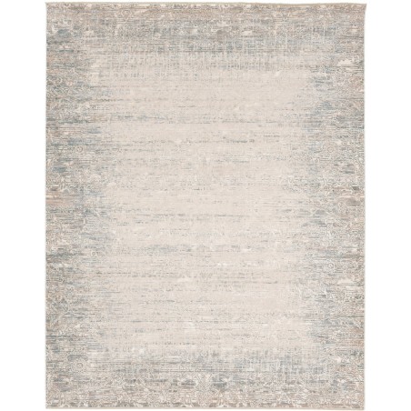 Karastan Solitude Mandawa Cream Dark Grey