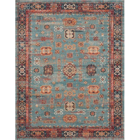 Karastan Zula Mombasa Aquamarine